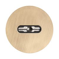 Накладка Fuaro (Фуаро) на сувальдный замок ESC.S-auto.RLR/R.486 SSG-39 сатинированное золото (1шт.)