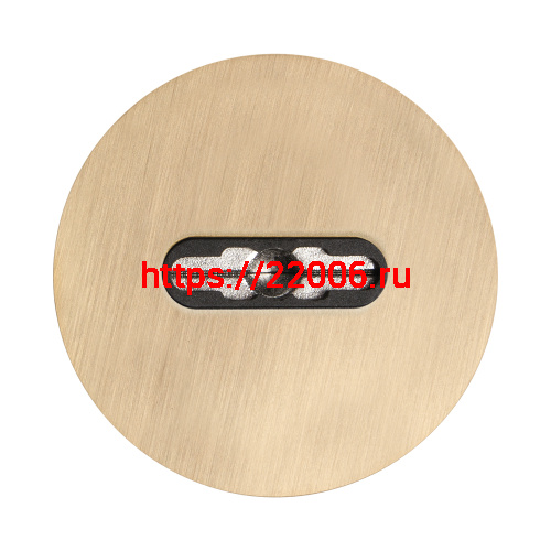 Накладка Fuaro (Фуаро) на сувальдный замок ESC.S-auto.RLR/R.486 SSG-39 сатинированное золото (1шт.)