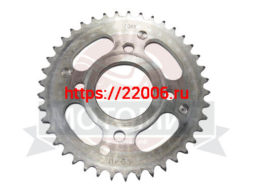 Звезда 41 зуб. (428) (d58мм, 4 отв.) цепи, задняя Cobra Crossfire в сборе с основанием