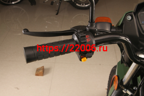 Мопед Alpha SA Max (Тюнинг) (багажник зад,диск.тормоз перед.,обтекат. фары,LED фара) ЧЕРНЫЙ фото 6