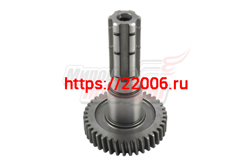 Вал ведомый КПП 1P57F (150cc c реверсом)