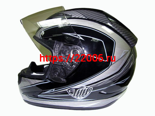 Мотошлем THH TS-42 №7 black/ gray (S)