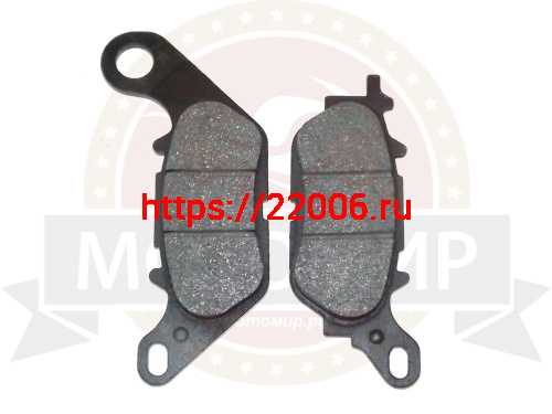 Колодки тормозные дисковые Yamaha YBR125  №1