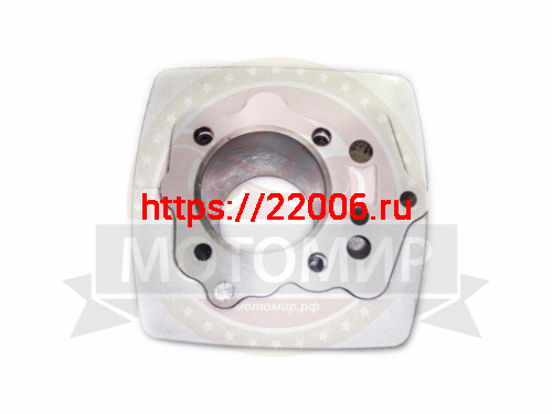 Цилиндр в сборе с поршнем CG200 см3 63,50мм 163FML (H104мм, h76мм, палец 15мм) фото 4