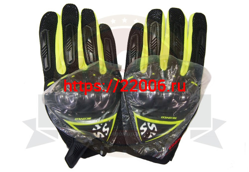Перчатки SCOYCO (оригинал) МС-44, зеленые, р-р  L