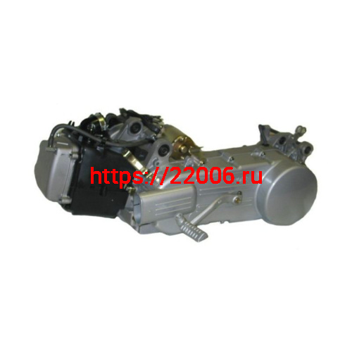 Двигатель 150см3 157QMJ база под 13" колесо, (CDI, карбюратор, реле)