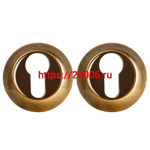 Накладка Fuaro (Фуаро) под цилиндр ET RM CFB-18 кофе глянец