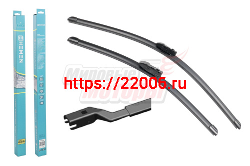Щётки стеклоочистителя комплект 2шт. HEMEN 450/600 мм (HP6045B7)