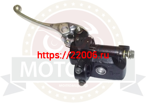 Рычаг тормоза с гидравликой CB400 правый в сборе, регулируемый фото 2