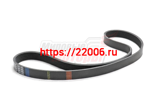 Ремень поликлиновый PIX Lada Granta, Kalina II, Honda Civic VII, Skoda Fabia I-II, Polo IV-V (6PK-995)