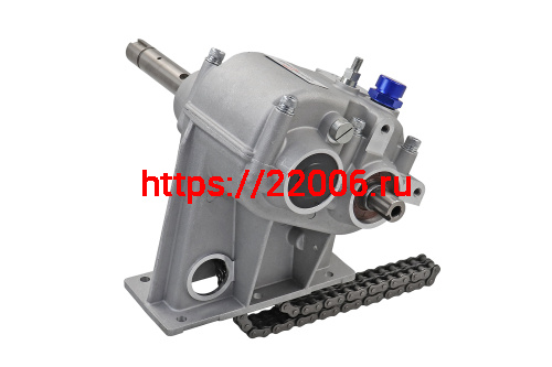 Коробка Буран реверса с цепью 12,7-76зв. усиленная (переключение муфтой,.z=36,1:2.4)