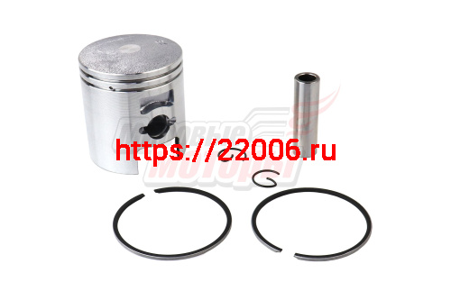 Поршень 48 мм Honda Dio (AF 18/24/27/28) (с кольцами,с пальцем 12, стопор.кольц.)