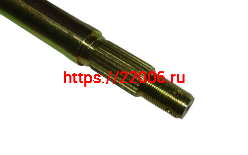 Ось задняя ATV  Jaeger 2 в сборе М20*810мм (корпус поднипника, диск тормоза, звезда) фото 4