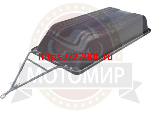 Сани волокуши снегоходные 1900 с демпфером  (1980х930х310) фото 2